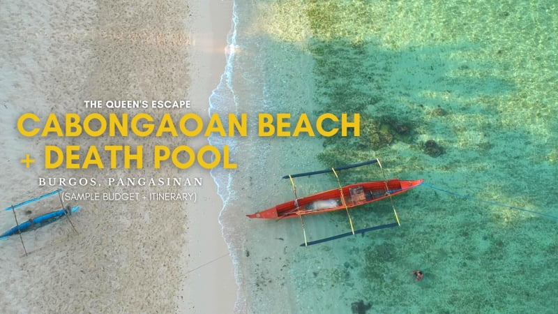 CABONGAOAN BEACH + Death Pool | DIY Budget Travel Guide | How to Get There | Contacts