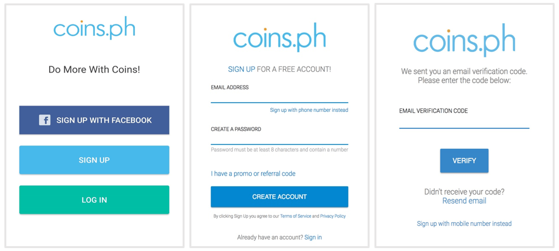 Learn the Steps to Register for a Coins.Ph Account