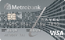 Metrobank Travel Platinum Visa Card: How to Travel Cheap Using Miles