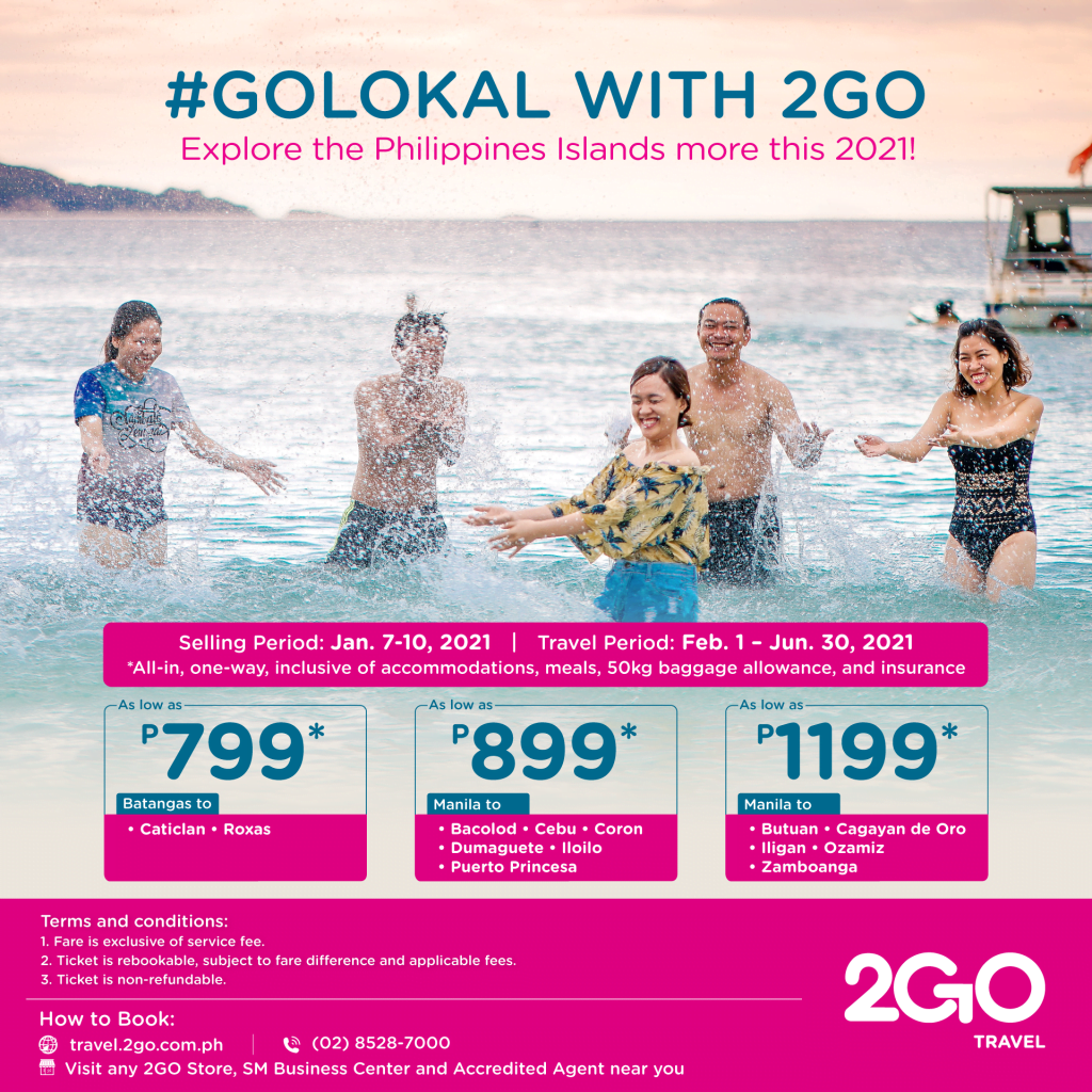 Sail To Top Summer Destinations Starting At ₱799 ALL-IN via 2Go!