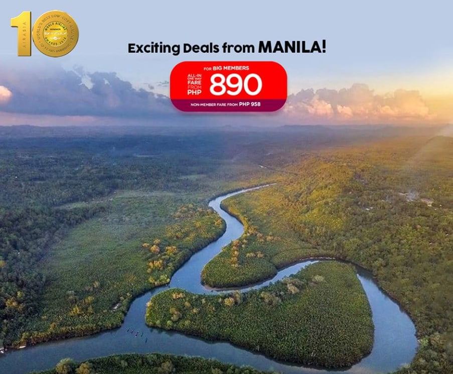 #SEATSALE: AirAsia Seat Sale | Fly for as low as 790 one-way!
