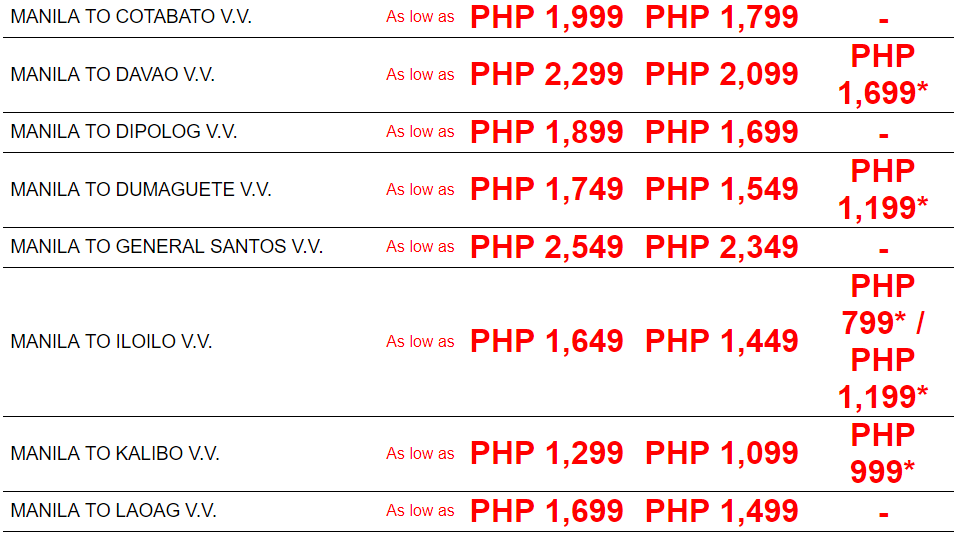 #SEATSALE: Fly for as low as 599 Base Fare with Philippines Airlines!