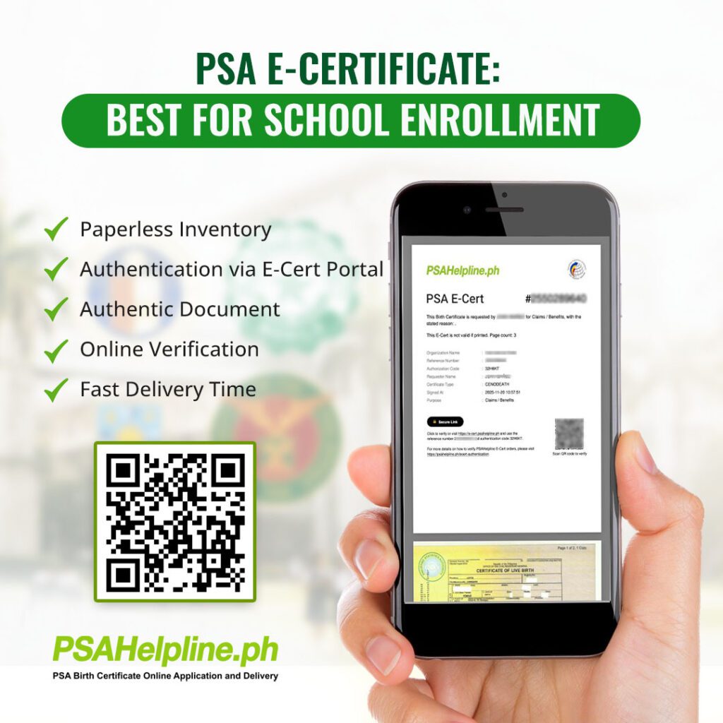 e certificate (school)